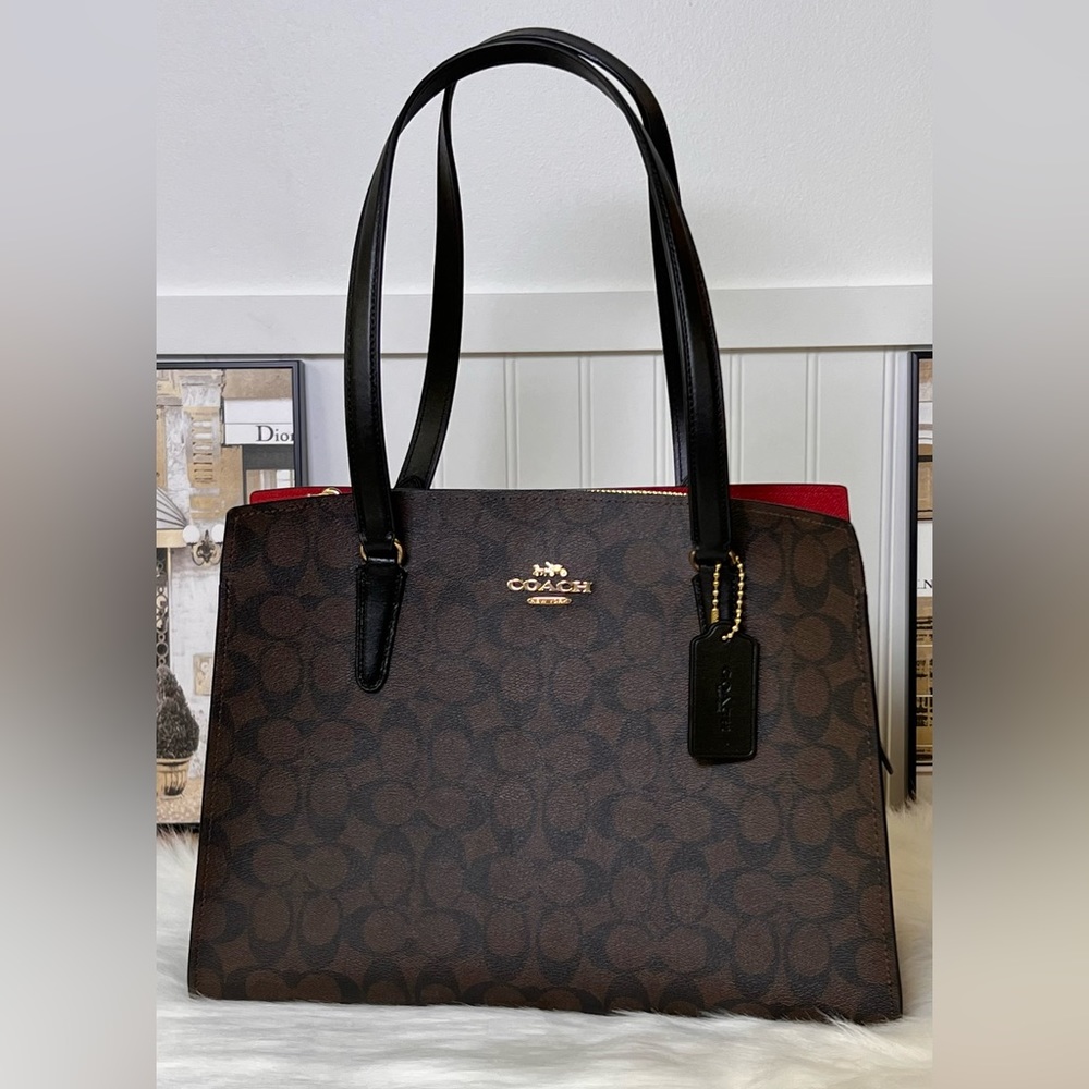 NWT✨ COACH Tatum Carryall Signature Canvas